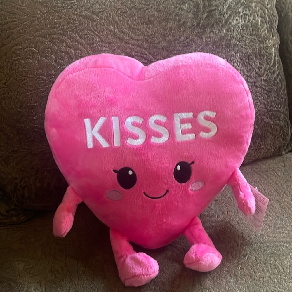 Heart shaped Kisses Plushie